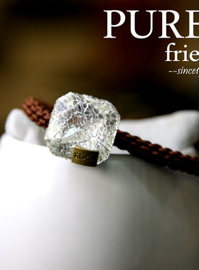 58元包邮】韩国pure friend正品发饰大方块 冰糖简约发饰发圈皮筋