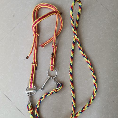 水勒马鞍配件用品传统手工缰绳