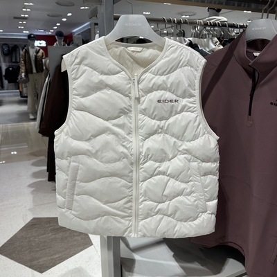 不退换全韩百货 EIDER 韩国代购2025秋马夹 DWW25652 5J07