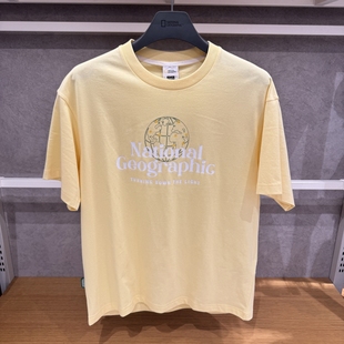 不退换全韩NATIONALGEOGRAPHIC韩代26春T恤 6C25 N262UTS071