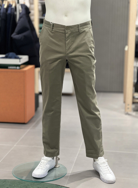 不退换全韩LACOSTEMAN韩国代购26春休闲长裤 HH6298-56G 6C25