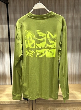 不退换全韩ARCTERYX始祖鸟韩代25冬男T恤TILE LS ATPFM09537 5K14