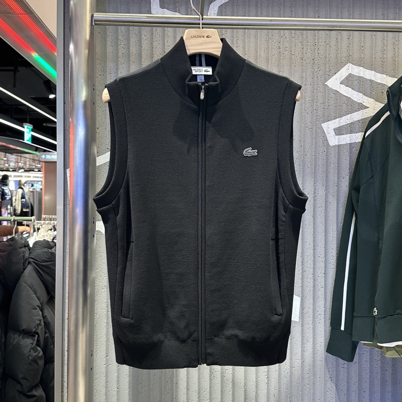 不退换全韩百货LACOSTESPORT韩国代购25冬男马夹AH715E-55N 5K24