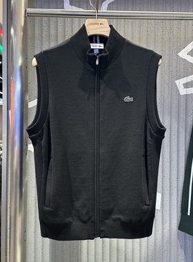 不退换全韩百货LACOSTESPORT韩国代购25冬男马夹AH715E-55N 5K24