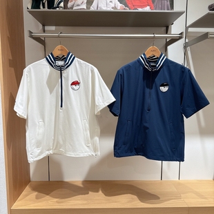 5L23 M6121PPI01 不退换全韩百货MALBON韩国代购 25冬休闲T恤