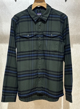不退换PATAGONIA韩代秋男衬衫Fjord Flannel Shirt 42401Q7 5H25