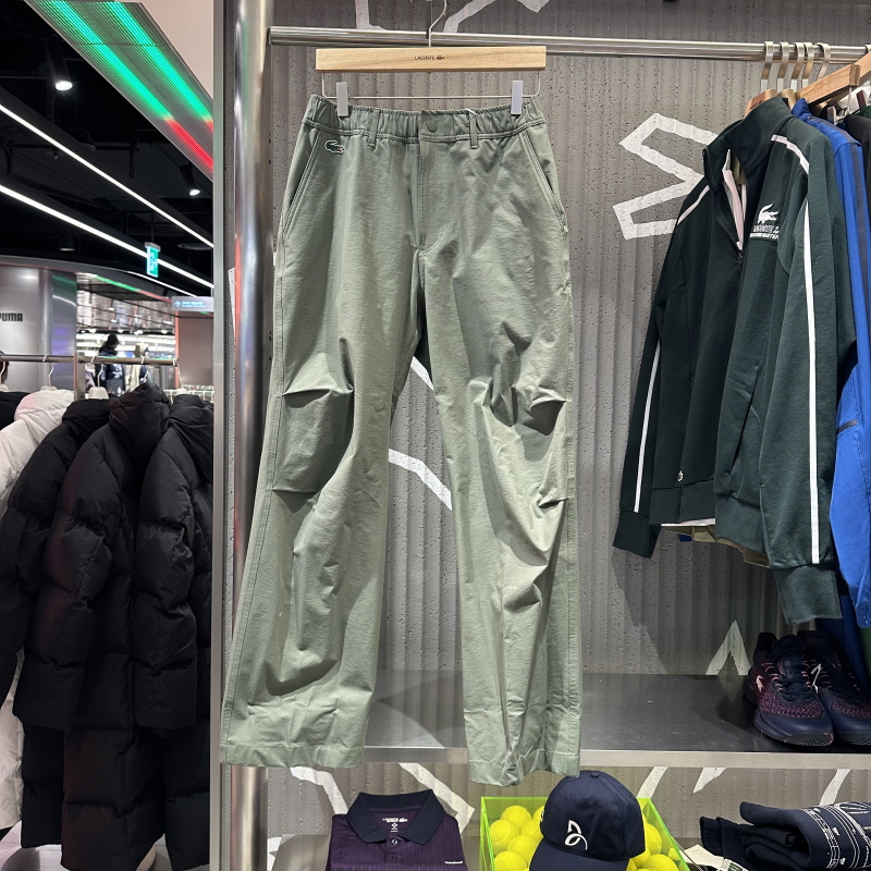 不退换全韩百货LACOSTESPORT韩代25冬男休闲裤HH708E-55N 5K25