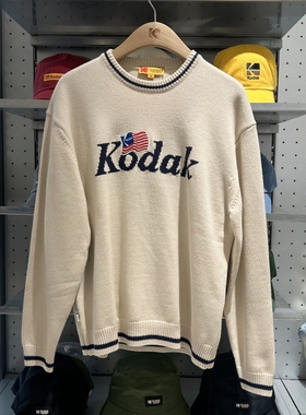 不退换全韩百货 KODAK 韩代2026春百搭毛针织衫 K6123LKT12 6A21