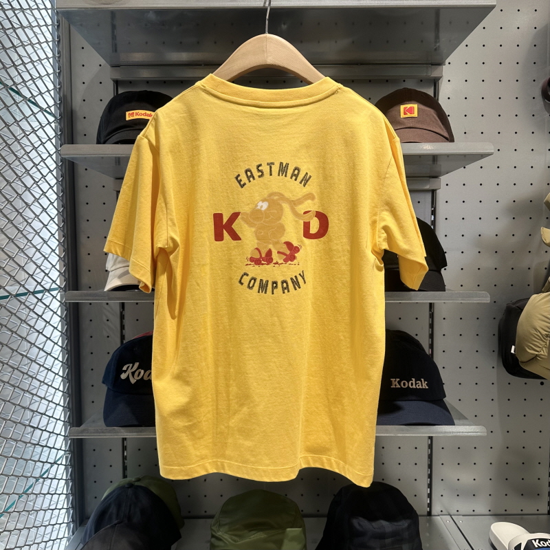 不退换全韩百货KODAK韩国代购2025冬 T恤 K5323LRS76 5K15