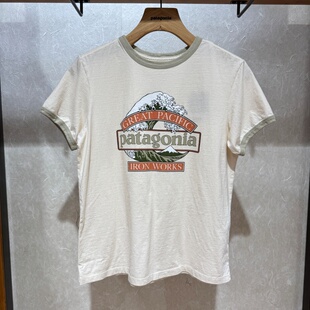 Great 37864R5 Waves Tee 6B27 Ringer 不退换PATAGONIA26春女T恤