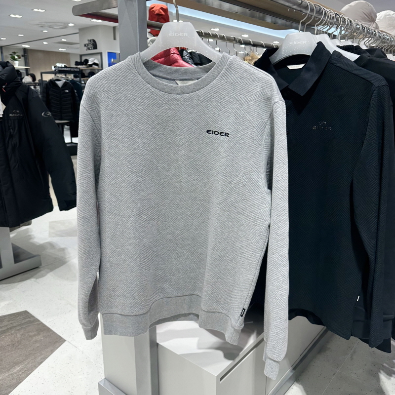 不退换全韩百货 EIDER 韩国代购2025秋 卫衣 DMW25259 5J23