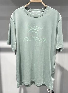 不退换ARCTERYX始祖鸟韩代25夏T恤 ARC WORD ATPSM07991 5E08