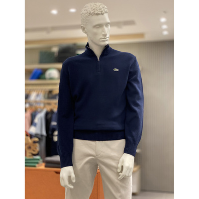 不退换全韩 LACOSTEMAN 韩国代购25秋毛针织衫 AH3052-55N 5J07