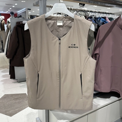 不退换全韩百货 EIDER 韩国代购2025秋马夹 DMU25603 5I18