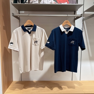 5L23 M6121PTS01 不退换全韩百货MALBON韩国代购 25冬休闲T恤