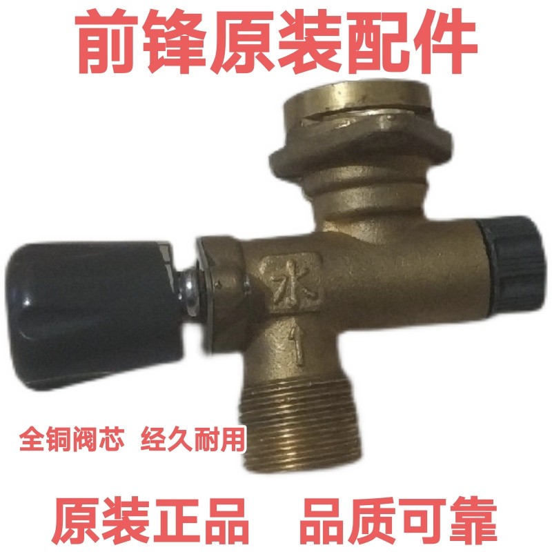 前锋恒温热水器进水阀配件A4/X3/X4/E4/X6/F系列通用原装全新铜芯