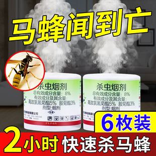 蜜蜂杀虫剂克星灭杀蜜蜂药驱防黄蜂去除虫子烟雾熏蚊子专用药神器