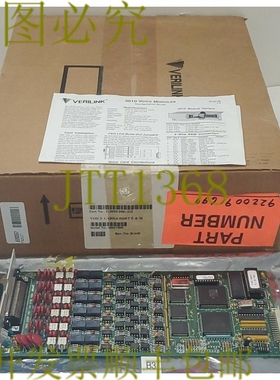原装供应Verilink F-3010-200--112 语音卡 6 端口 E&M + ！