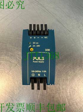 原装供应Puls ML30.100 Power Suply 100-240V 交流电 0.6A 50-60