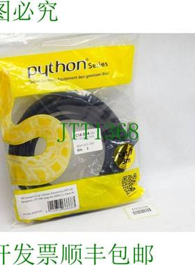原装供应Python 8070PY-030S 跳线原始电缆 Cat.7 黑色 3m /