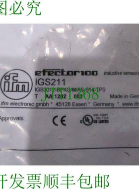 原装供应IFM Effector IGS211 感应接近传感器 - IGB3012-BPKG/M/