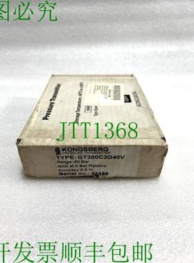 原装供应康士伯类型 GT300C3G40V 范围 40 BAR 压力初始