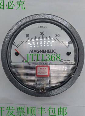 原装供应Dwyer W38AA CH Magnehelic 压力表 0-40mBar