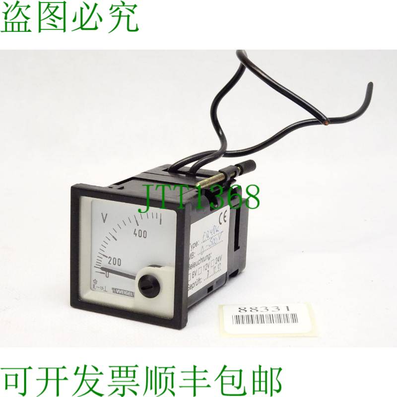原装供应Weigel 电压表 0-500V EQ48K