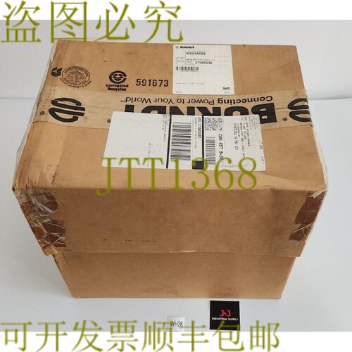 原装供应数量 2 Burndy WS83ACG9 重型墙 OH 焊接 Splc + ！