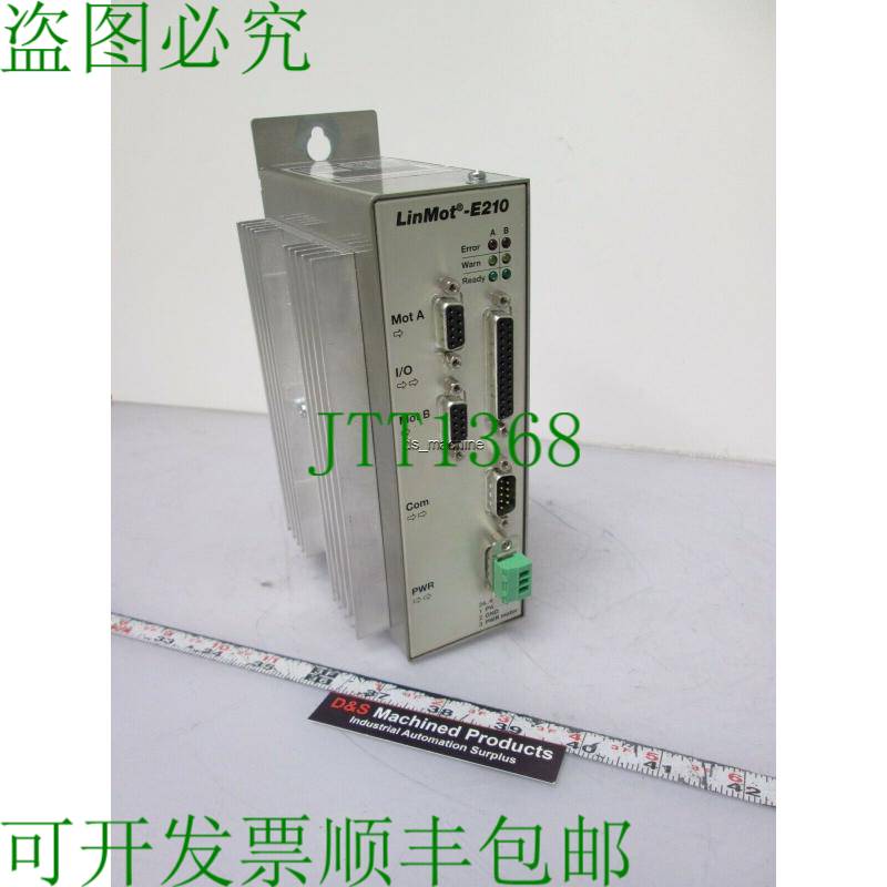 原装供应LinMot E210-VF 力速度伺服放大器 24-48VDC D-Sub 9 针