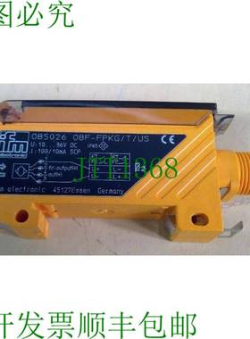 原装供应IFM Efector OB5026 OBF-FPKG/T/US 光电传感器,10-36VDC
