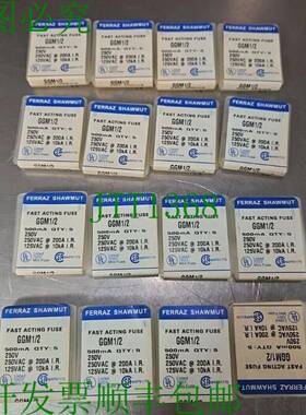 原装供应Ferraz Shawmut GGM1/2 作用保险丝 500mA 250VAC loc4C3
