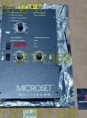 原装供应新 Nordson 104900A Microset Multiscan 主控制板 1838