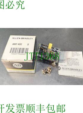 原装供应Allen-Bradley 800T-XD2 Ser. D 浅接触块 loc4A14