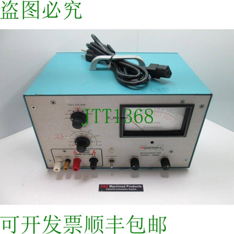 原装供应Hipotronics HM6B DS16-172兆欧计