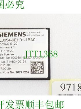 原装供应Sinamics S120 CompactFlash 6SL3054-0EH01-1BA0