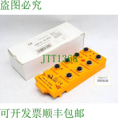 原装供应易福门电子 AC2412 M12 41/4OT-E FC /