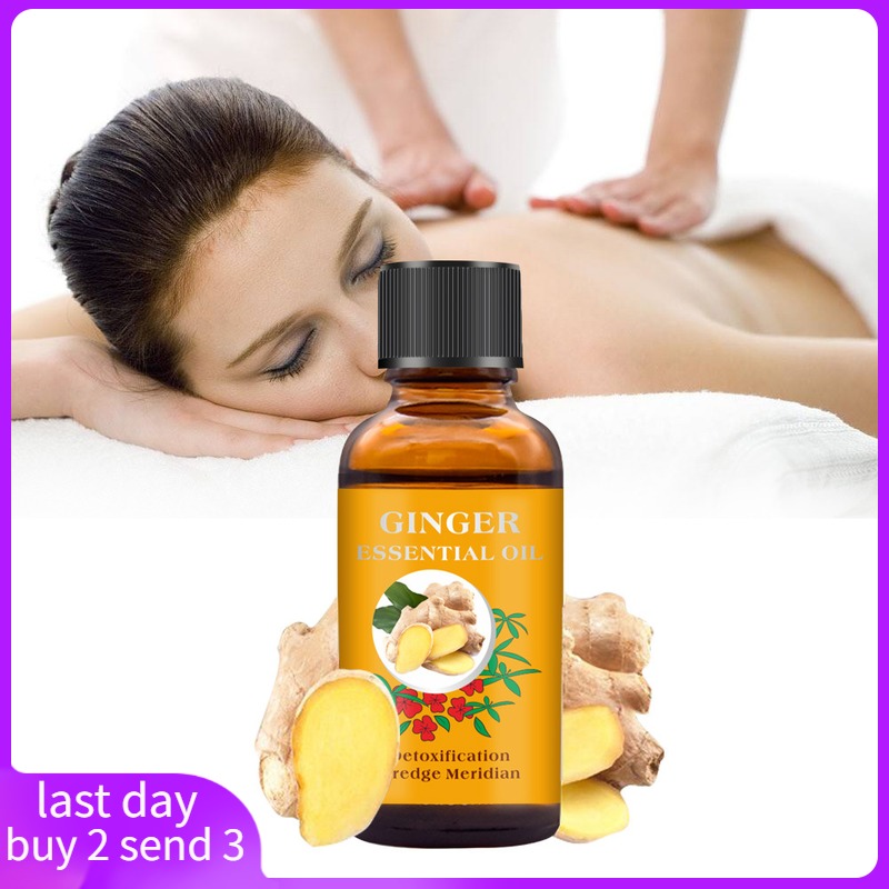 生姜按摩油Plant Essential Oil Ginger Massage body oil