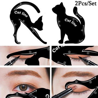 Cat Eyeliner Stencil Cat Line Temple Catline Eyeliner