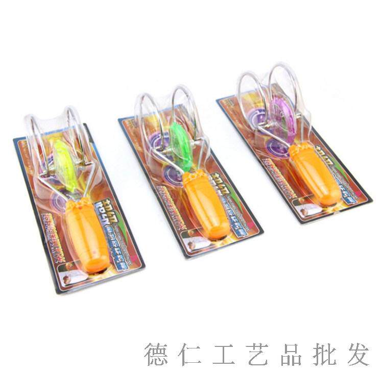 发光陀螺轨道溜溜球儿童户外休闲传统运动玩具景区地摊工艺品销售
