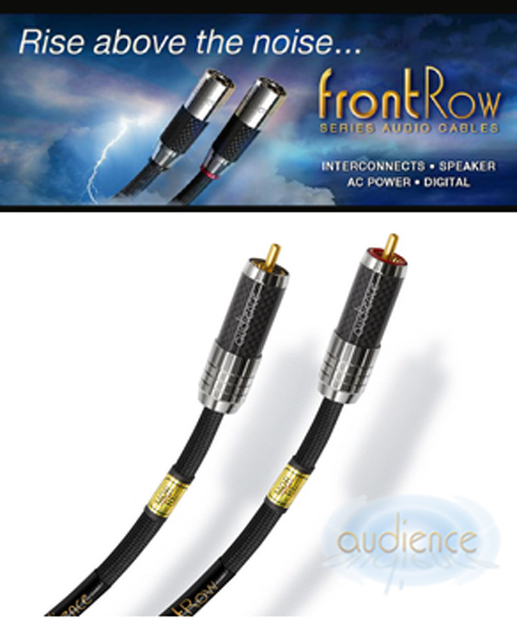 美国Audience奥特诗 FrontRow 过机线 RCA/XLR 信号线 旗舰平衡线