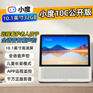小度 智能音箱X9儿童学习机触屏电视早教机监控 10C大屏2025新款