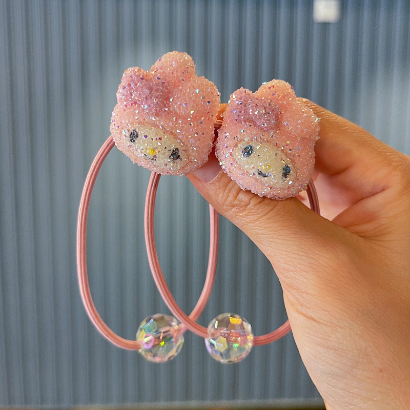 韩国可爱卡通亮闪闪发圈