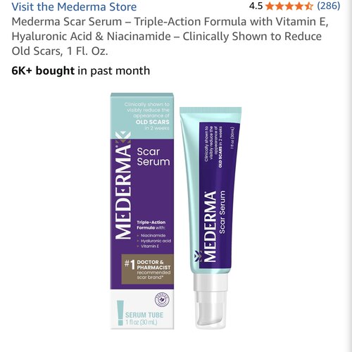 Mederma Scar Serum – Triple-Action Formula美德玛老疤痕精华