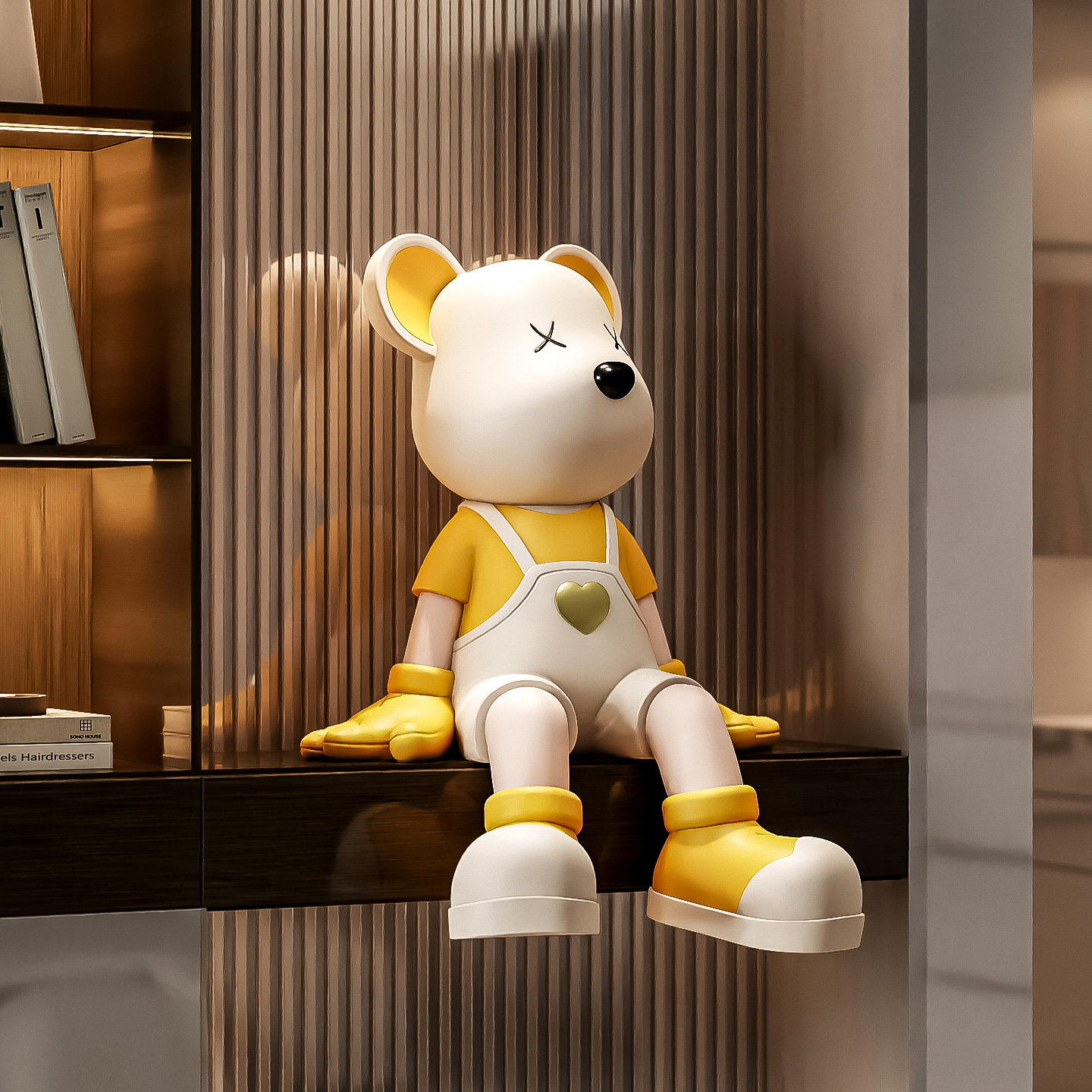 暴力熊落地摆件搬家送礼