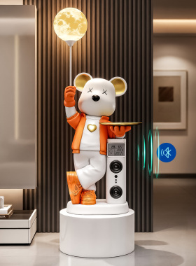 蓝牙音箱暴力熊落地摆件2026新款