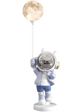 创意太空人桌面摆件原创设计