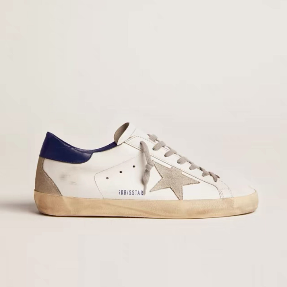 thumbnail for 韩国GG做旧星星小脏鞋女2025经典百搭男板鞋内增高脏脏牛皮小白鞋