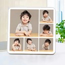 九宫格摆台照片定制宝宝水晶影楼婚纱照放大生活照全家福照片制作