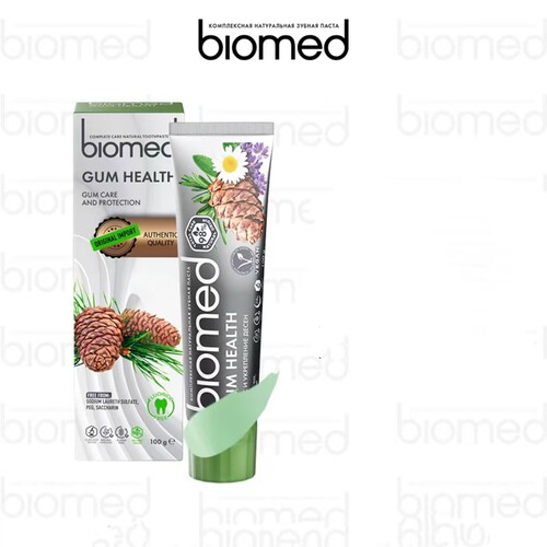 俄罗斯原装进口Biomed雪松植萃护龈牙膏100g/支